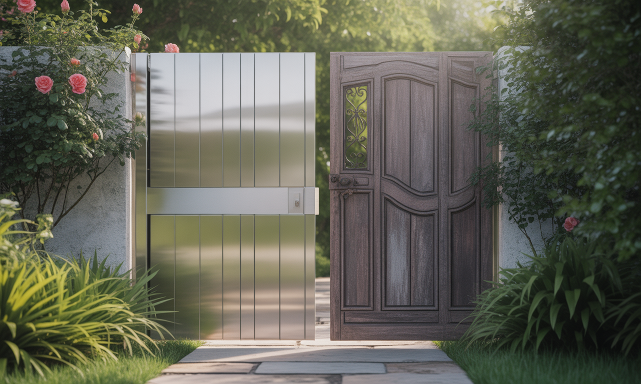 découvrez notre portail en bois alliant charme et sécurité pour embellir votre entrée. profitez d'un design élégant et d'une robustesse optimale pour protéger votre maison tout en ajoutant une touche chaleureuse à votre extérieur.