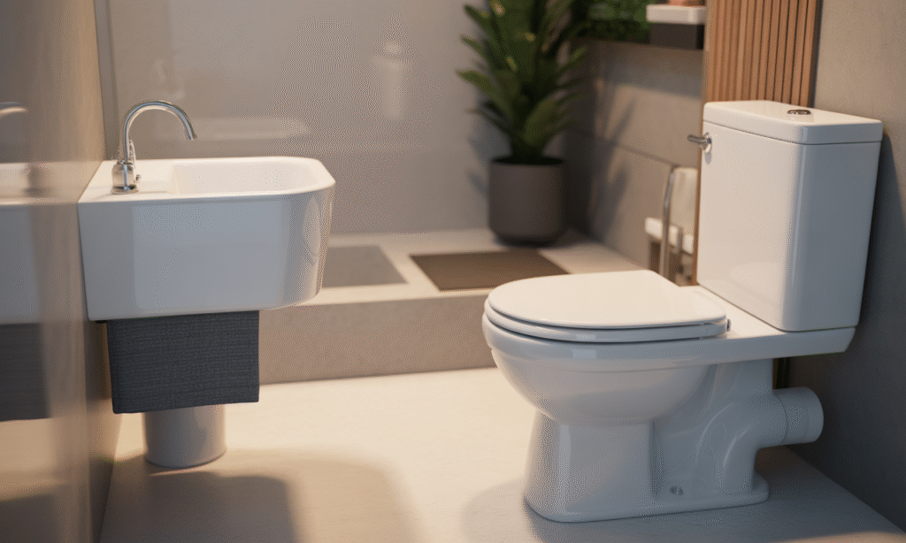 découvrez comment une toilette avec lave-main allie gain de place et praticité dans votre maison. optimisez vos espaces tout en profitant d'un équipement fonctionnel et esthétique pour un quotidien simplifié.